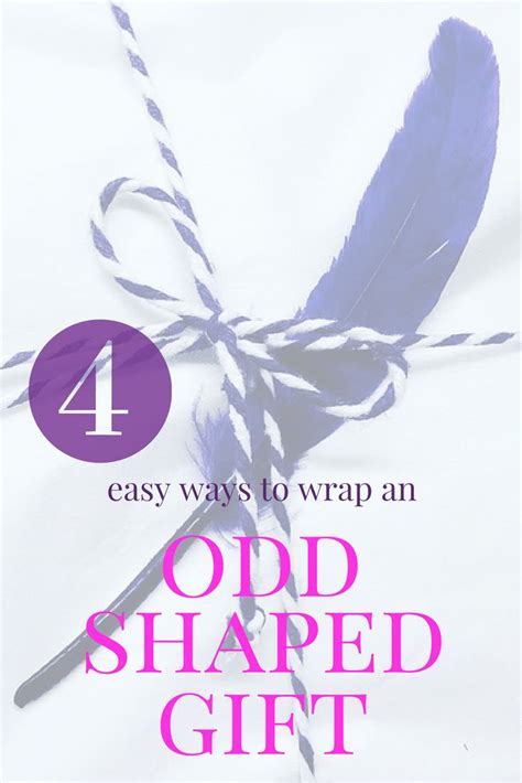 How to wrap an odd shaped gift: 4 easy ways from The Paperdas.